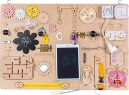 Wooden sensory busy board 75 × 50 cm