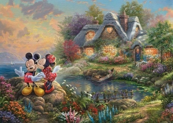 Puzzle Miláčci MICKEY A MINNIE 1000 dílků