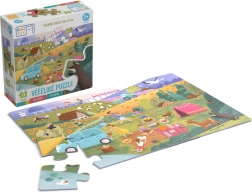 Large kids’ puzzle On a Trip – 24 pieces
