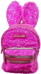 Bleščeč nahrbtnik GIRABRILLA zajček vijoličen