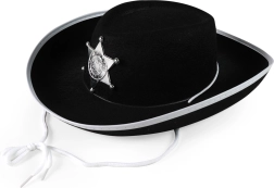 Kids’ Cowboy Hat with Sheriff Star