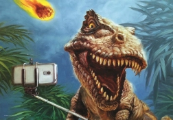 Sestavljanka Dino Selfie 100 kosov