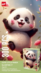 300-piece puzzle – panda
