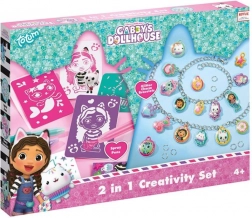 Creative Set 2-in-1 Blow Pens and Charm Bracelet Making GABBY'S DOLLHOUSE