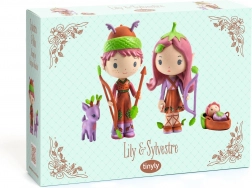Tinyly figures Lily and Sylvestre by DJECO