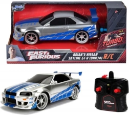 Voiture RC Nissan Skyline GT‑R R34 Fast & Furious 1:24