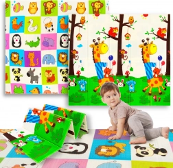 Humbi double-sided folding XPE foam mat 200 × 180 × 1 cm