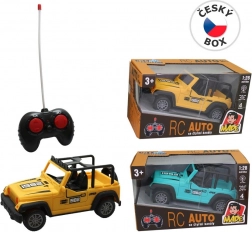 Afstandsbediende Jeep-auto - zwart