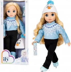 Poupée de mode Disney ILY 4Ever sur patins inspirée d’Elsa 48 cm