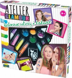 Atelier Glamour Gekleurde haren en tatoeages