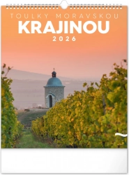 Calendario da parete Passeggiate nel paesaggio moravo 2026