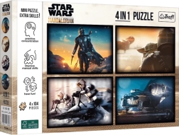Puzzle Star Wars : The Mandalorian 4×104 pièces