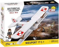 Nieuport 17 C.1 Aircraft Building Set – historic biplane in Polish markings (1:32)