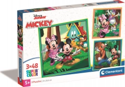 Puzzle Set 3×48 Pieces MICKEY AND FRIENDS – CLEMENTONI