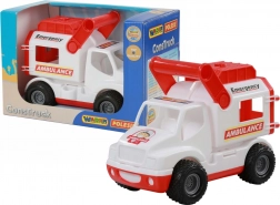 Wóz strażacki Construck biały - Polesie