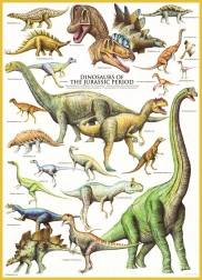 Eurographics Puzzle Dinosaurs from the Jurassic Period 1000 Pieces