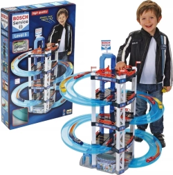 Parcheggio multipiano XXL BOSCH Service 5 piani 85 cm di Klein + 2 macchinine