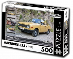 Puzzle Retro-Cars Wartburg 353 (1984) 500 pieces