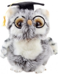 Plyšová sova Absolvent