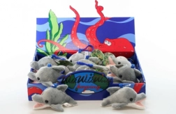 Dauphin en peluche – porte-clés