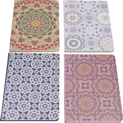 Quaderno a righe 14,5 × 21 cm, 80 fogli – Ornamenti