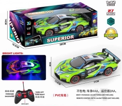 RC-raceauto 1:12 met lichtgevend effect