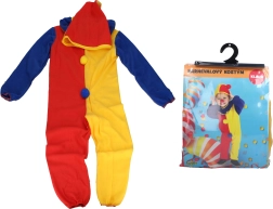 Carnival Clown Costume for Children Size M 110-120 cm