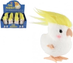 Skacząca papuga zabawka z plastiku