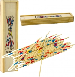 Wooden family game Mikado – 41 sticks