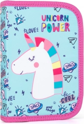 Astuccio 1 scomparto, 2 alette, vuoto Unicorn iconic