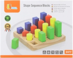 Drvena slagalica – boje i oblici