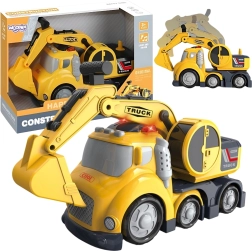 Woopie kids' excavator City Truck with lights and sounds