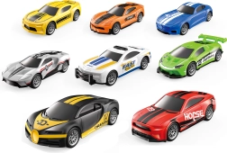 Set of 4 Pull-Back Racing Cars 7 cm