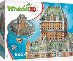 3D Puzzle WREBBIT Le Château Frontenac 865 Pieces