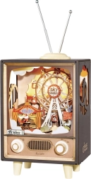 3D drewniane puzzle Karnawał o zachodzie słońca