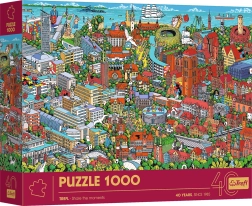 Puzzle Trefl Premium Plus Share the Moments : Tricité 1000 pièces