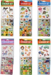 Sticker Set – mix of 3 types (classic, glitter and 3D)