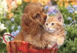 Maxi Puzzle 104 Pieces Cute Friends CLEMENTONI