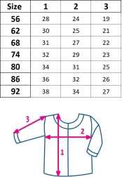 Babyvest met knoopjes New Baby Oliver blauw 68