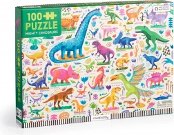 Mudpuppy Puzzle Mighty Dinosaurs 100 Pieces