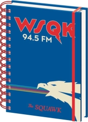 STRANGER THINGS Ring-Bound Notebook with Stickers