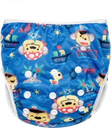 Costume da bagno con pannolino T-TOMI Monkeys