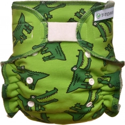 T-Tomi Luierset voor overslagbroekjes Crocodiles met klittenbandsluiting