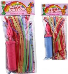 Set de ballons gonflables avec pompe
