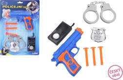 Policajný set so šípkami pre deti