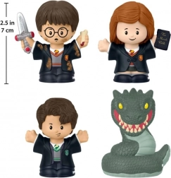 sada figúrok Little People Harry Potter: Tajomná komnata (4‑pack)