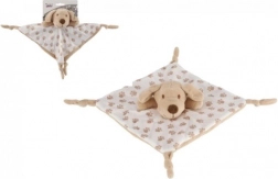 Nusseklud til baby beige hund 25 × 25 cm