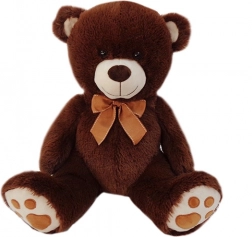 Bruine pluchen teddybeer zittend 40 cm