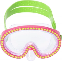 Maschera da nuoto Bestway decorata con cristalli – Rosa