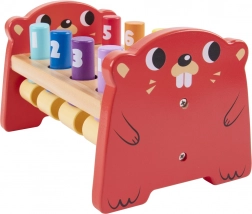 Wooden Hammer Bench Tooky Toy